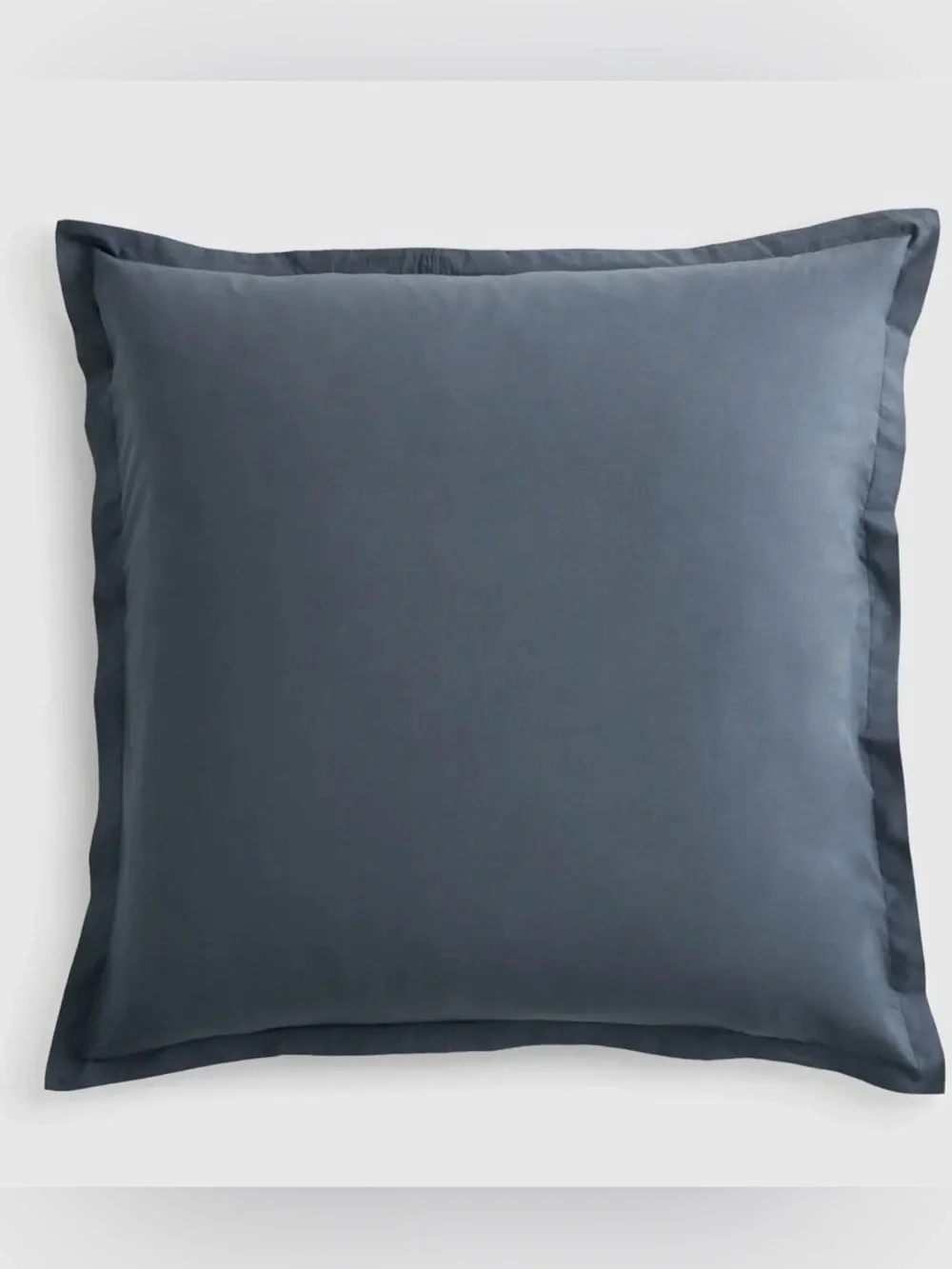 NWOT Quince Organic Brushed Cotton Euro Sham, 26 X 26 (Nightfall)